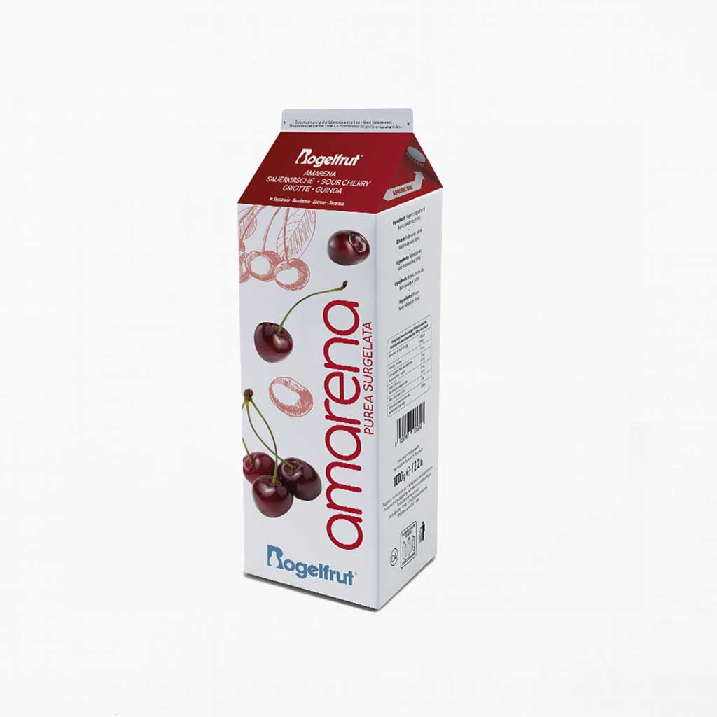 Pulpe de griotte 100 % naturelle + 10 % de sucre